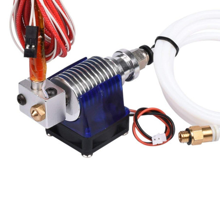 TUZUK E3D V6 extrémité complète Kit tête 1.75mm tête d'extrudeuse de distance Bowden 12V / Extracteur d'imprimante RepRap 3D Piè