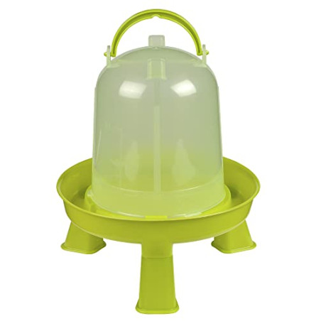 KERBL 70125 Buveur en plastique avec pieds pour poussins et poulets, 1,5L