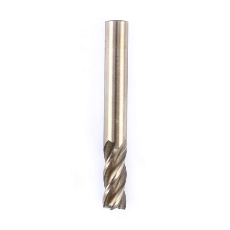 Fraise CNC, Fraise à queue cylindrique HSS CNC, Foret de fraisage à queue cylindrique 4 / 6 / 8 / 10 / 12 mm, pour centre de tra