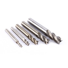 Fraise CNC, Fraise à queue cylindrique HSS CNC, Foret de fraisage à queue cylindrique 4 / 6 / 8 / 10 / 12 mm, pour centre de tra