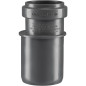 Ostendorf K12996 Reduzierung f. Abflussrohr HT 40/32 Réduction pour tuyau de vidange, gris, DN40/32