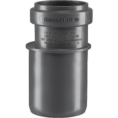 Ostendorf K12996 Reduzierung f. Abflussrohr HT 40/32 Réduction pour tuyau de vidange, gris, DN40/32
