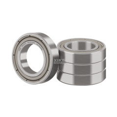 XiKe 4x Roulements à billes 6800ZZ 10x19x5mm, Acier à roulements 100Cr6 et Prélubrifié, Double Étanchéité Métallique, 6800-2Z Ro