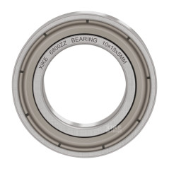 XiKe 4x Roulements à billes 6800ZZ 10x19x5mm, Acier à roulements 100Cr6 et Prélubrifié, Double Étanchéité Métallique, 6800-2Z Ro