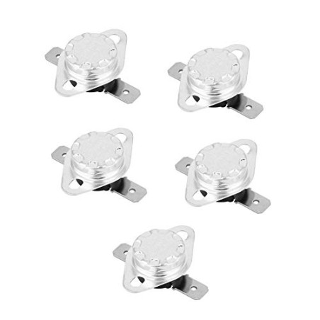 KSD301 5pcs Thermostat 250V 15A 40 ℃ -150 ℃ Interrupteur de Thermostat Interrupteur de Commande de Température Fermé Normal(150℃