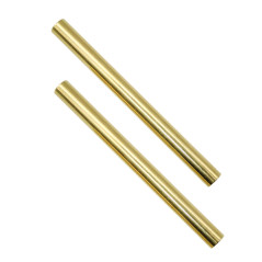 Her Kindness Lot de 2 barres rondes en laiton 8 mm - En laiton massif - 8 mm x 100 mm - Pour modèle RC et bricolage