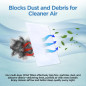 resplabs Filtres CPAP pour ResMed AirSense 10 et AirCurve 10-60 Filtres Jetables de Remplacement - Compatible S9 resplabs Filtres CPAP pour ResMed AirSense 10 et AirCurve 10-60 Filtres Jetables de Remplacement - Compatible S9