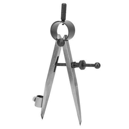 Diviseur d'Aile, Compas à Étrier de Diviseur à Ressort de Précision Réglable et Verrouillable avec Outil Rotatif pour Porte-Styl
