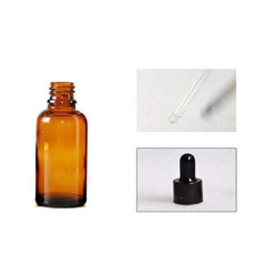 Lot de 12 flacons en verre ambré de 15 ml pour huiles essentielles, flacons rechargeables pour maquillage, échantillons cosmétiq