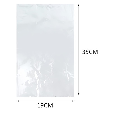 Sacs D'emballage Thermorétractables,Chaud Film Rétractable Sacs Thermorétractables Imperméables Transparents Filmd'emballage Rét
