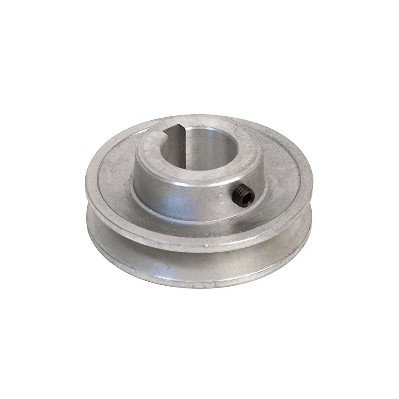 Fartools 117265 Poulie aluminium Diamètre 80 mm Alésage 28 mm