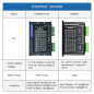 STEPPERONLINE Stepper Moteur Driver/Stepper Motor Driver DM556T 1.8~5.6A 20-50VDC pour Nema 23, 24 Moteur pas a pas STEPPERONLINE Stepper Moteur Driver/Stepper Motor Driver DM556T 1.8~5.6A 20-50VDC pour Nema 23, 24 Moteur pas a pas