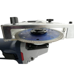 PRODIAMANT meule à tronçonner pour meuleuses d'angle de 115 et 125 mm aspiration des poussières pour meules diamantées