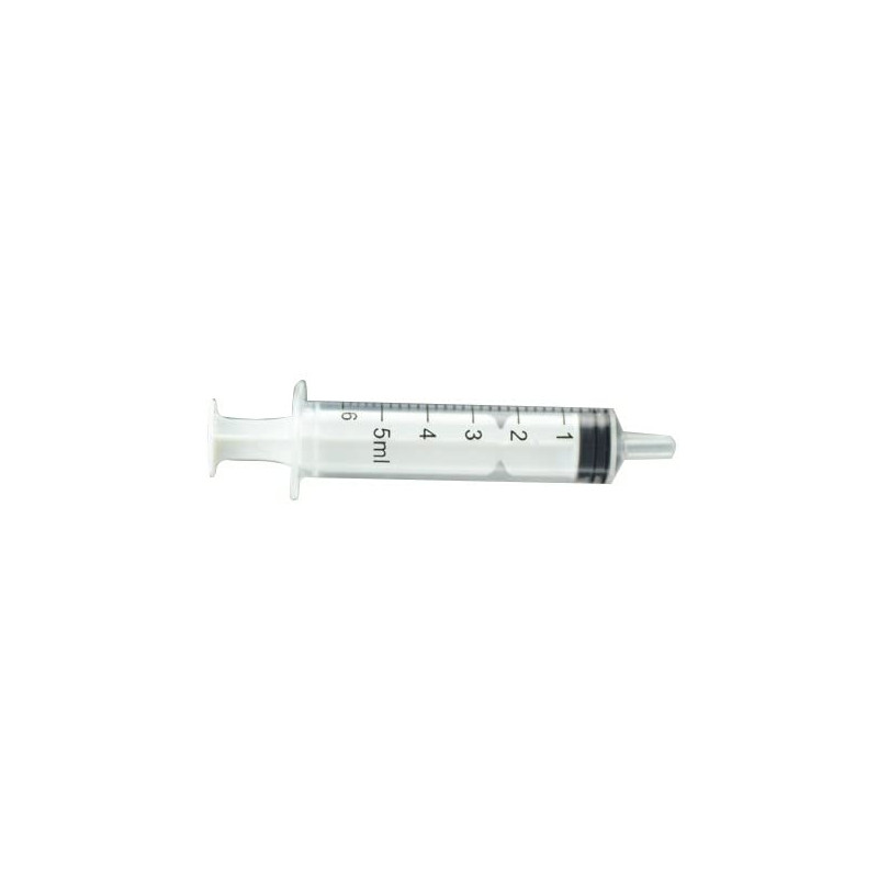 SERINGUE 5ML NIPRO - SERINGUES JETABLES - STÉRILISÉES - SANS AIGUILLE - PACK 25 UNITÉS SERINGUE 5ML NIPRO - SERINGUES JETABLES - STÉRILISÉES - SANS AIGUILLE - PACK 25 UNITÉS