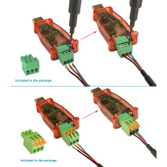 DSD TECH Adaptateur USB vers Can Bus basé sur Le Matériel Ouvert Canable
