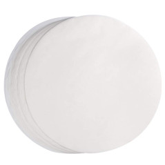 100Pcs Papier antiadhésif Ronde Non-bâton Papier Feuilles de Cuisson Feuille d'étain Papier pour Parfaits Burgers Cheeseburgers