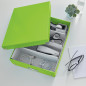 Leitz, Boîte à Compartiments Click et Store A4, Format Medium, Rangement Flexible 2-4 Compartiments, Superposable, Finition PP, Leitz, Boîte à Compartiments Click et Store A4, Format Medium, Rangement Flexible 2-4 Compartiments, Superposable, Finition PP,