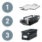 Leitz, Boîte à Compartiments Click et Store A4, Format Medium, Rangement Flexible 2-4 Compartiments, Superposable, Finition PP, Leitz, Boîte à Compartiments Click et Store A4, Format Medium, Rangement Flexible 2-4 Compartiments, Superposable, Finition PP,