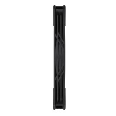 SilverStone Technology Air Slimmer 140, Ventilateur amélioré Mince de 140 mm avec Gamme complète PWM, SST-AS140B