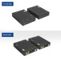 ACT Kit d'extension HDMI, HDMI sur Ethernet vers 60 m sur CAT6, boîtier en métal, vidéo 4K @ 30 Hz, statut LED, boucle locale HD ACT Kit d'extension HDMI, HDMI sur Ethernet vers 60 m sur CAT6, boîtier en métal, vidéo 4K @ 30 Hz, statut LED, boucle locale HD