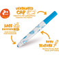 CARIOCA Marqueurs bébé pour enfants dès 2 ans - Encre super lavable et non toxique, pointe ronde bloquée, corps large et sûr, fa CARIOCA Marqueurs bébé pour enfants dès 2 ans - Encre super lavable et non toxique, pointe ronde bloquée, corps large et sûr, fa