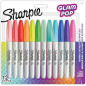 Sharpie Glam Pop Marqueurs permanents | Pointe fine pour des détails audacieux | Couleurs assorties | 12 feutres marqueurs Sharpie Glam Pop Marqueurs permanents | Pointe fine pour des détails audacieux | Couleurs assorties | 12 feutres marqueurs