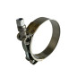Bolzta® Collier de serrage à boulon en T en acier partiellement inoxydable pour machines industrielles et échappement 92-100mm x Bolzta® Collier de serrage à boulon en T en acier partiellement inoxydable pour machines industrielles et échappement 92-100mm x