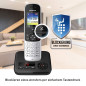 Panasonic KX-TGH722GS Noir [Version Allemande]