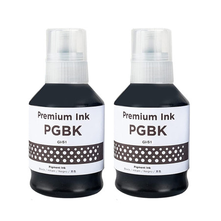 SHUOLEI GI-50 GI-51 Encre Compatible pour Canon GI51 GI50 Bouteilles d'encre pour PIXMA G5050 G6050 G7050 GM2050 GM4050 G2570 G1