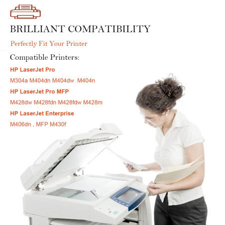 avec Outil Compatible 59A CF259A Toner Cartouche pour HP Pro M406 M406dn Pro M404 M404n M404dn M404dw M304a MFP M428 M428dw M428