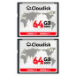 Cloudisk CompactFlash CF 2.0 pour Appareil Photo Reflex numérique, Appareil Photo numérique Vintage et équipement Industriel (64 Cloudisk CompactFlash CF 2.0 pour Appareil Photo Reflex numérique, Appareil Photo numérique Vintage et équipement Industriel (64