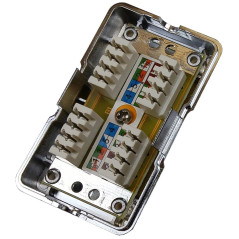 2 x faconet® LSA connecteur câble réseau Cat. 6 pour connecter/de réparation, Internet ou ISDN. LSA Module de connexion dans ges