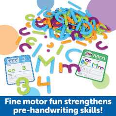 Learning Resources Kit pour la Classe de Construction de Lettres et de Chiffres Skill Builders, Compter, Alphabet, compétences n