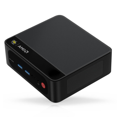 Beelink SER5 Mini PC, AMD Ryzen 5 5500U 6 Cores 12 Threads up to 4.0GHz, 32GB RAM 500GB SSD, 4K@60Hz up to 3 Screen Display (HDM