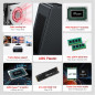 Beelink SER5 Mini PC, AMD Ryzen 5 5500U 6 Cores 12 Threads up to 4.0GHz, 32GB RAM 500GB SSD, 4K@60Hz up to 3 Screen Display (HDM Beelink SER5 Mini PC, AMD Ryzen 5 5500U 6 Cores 12 Threads up to 4.0GHz, 32GB RAM 500GB SSD, 4K@60Hz up to 3 Screen Display (HDM
