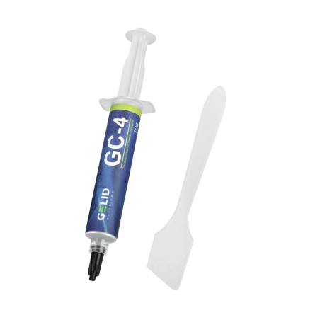 Gelid Solutions GC-4-10g Pâte thermique pour dissipateur thermique | Conductivité thermique maximale | Facile à utiliser | Non c