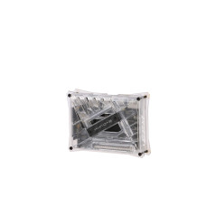 Khadas Boîte DIY Universelle - Compatible avec VIM3L/VIM3/VIM2/VIM1/Edge-V | Boîtier en Polycarbonate avec Plaque Métallique