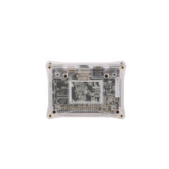 Khadas Boîte DIY Universelle - Compatible avec VIM3L/VIM3/VIM2/VIM1/Edge-V | Boîtier en Polycarbonate avec Plaque Métallique