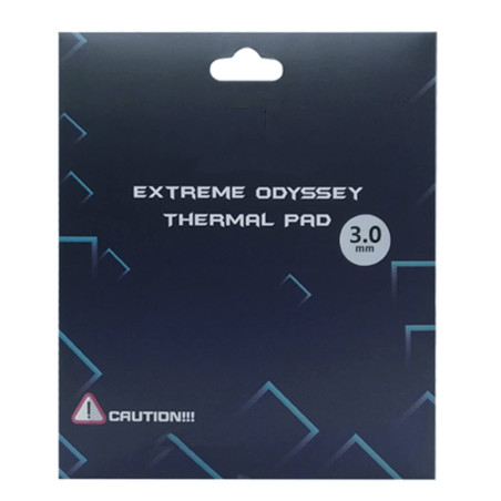 Pad Thermique 12,8 W/MK, 120x120x3mm, Thermal Pad en Silicone pour dissipateur Thermique/GPU/CPU/LED (3mm)