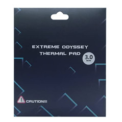 Pad Thermique 12,8 W/MK, 120x120x3mm, Thermal Pad en Silicone pour dissipateur Thermique/GPU/CPU/LED (3mm)