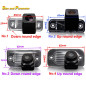 Super Starlight Pro HD Caméra de recul voiture IP67 étanche couleur haute définition visionnement avec plaque d'immatriculation 