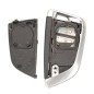 pour BMW Carte à Puce clé Coque 4 Boutons Remplacement Voiture clé étui pour BMW X5 X6 F15 X6 F16 G30 7 série G11 X1 F48 F39 (Fe pour BMW Carte à Puce clé Coque 4 Boutons Remplacement Voiture clé étui pour BMW X5 X6 F15 X6 F16 G30 7 série G11 X1 F48 F39 (Fe