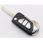 Clé Plip Compatible avec DS DS3 DS4 Berlingo 3 Boutons Coque Boitier de Télécommande @Pro-Plip Clé Plip Compatible avec DS DS3 DS4 Berlingo 3 Boutons Coque Boitier de Télécommande @Pro-Plip