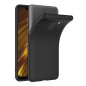 AICEK Compatible Xiaomi Pocophone F1, coque en silicone noire AICEK Compatible Xiaomi Pocophone F1, coque en silicone noire