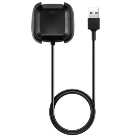 TECHGEAR Câble de Remplacement Chargeur USB Compatible avec Fitbit Versa/Versa Lite, Station de Recharge USB pour Versa/Versa Li