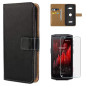 ZTAOOPOU Haute Qualité Housse pour Crosscall Core M5 Coque Luxe Etui à Rabat Housse Noir + HD Verre Trempé Crosscall Core M5 Pro ZTAOOPOU Haute Qualité Housse pour Crosscall Core M5 Coque Luxe Etui à Rabat Housse Noir + HD Verre Trempé Crosscall Core M5 Pro