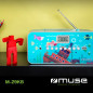 Muse M-29 KB Radio CD/MP3 Multicolore