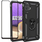 Folmecket – Coque pour Samsung Galaxy A32 5G 6,5" avec Film Protecteur d'écran Rotatif à 360 degrés en métal pour Absorber Les C Folmecket – Coque pour Samsung Galaxy A32 5G 6,5" avec Film Protecteur d'écran Rotatif à 360 degrés en métal pour Absorber Les C