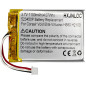 3.7V 523450P 1100mah Batterie au Lithium Rechargeable pour Corsair Void Elite RGB Corsair Virtuoso RGB Corsair HS80 Corsair Void 3.7V 523450P 1100mah Batterie au Lithium Rechargeable pour Corsair Void Elite RGB Corsair Virtuoso RGB Corsair HS80 Corsair Void