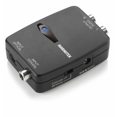 Convertisseur DAC Marmitek Connect DA21 - convertisseur audio numérique vers analogique pour TV et amplificateur - Toslink ou co